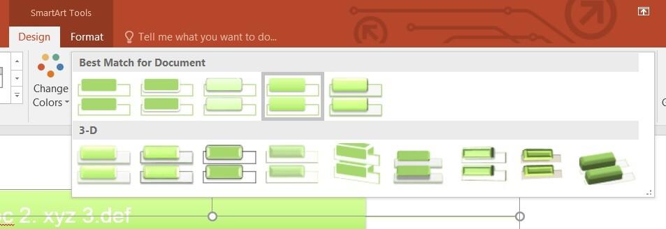 Khám phá tính năng đồ họa hóa thông tin Smart Art trong Powerpoint
