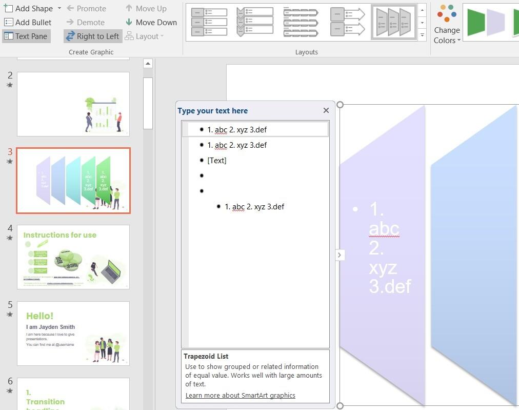 Khám phá tính năng đồ họa hóa thông tin Smart Art trong Powerpoint