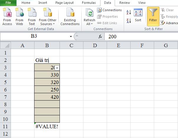 Hướng dẫn 3 cách sửa lỗi Value trong Excel