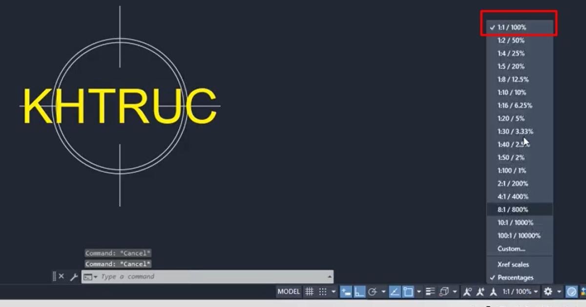 3 bước tạo Block tự động thay đổi theo tỷ lệ Annotative trong AutoCAD