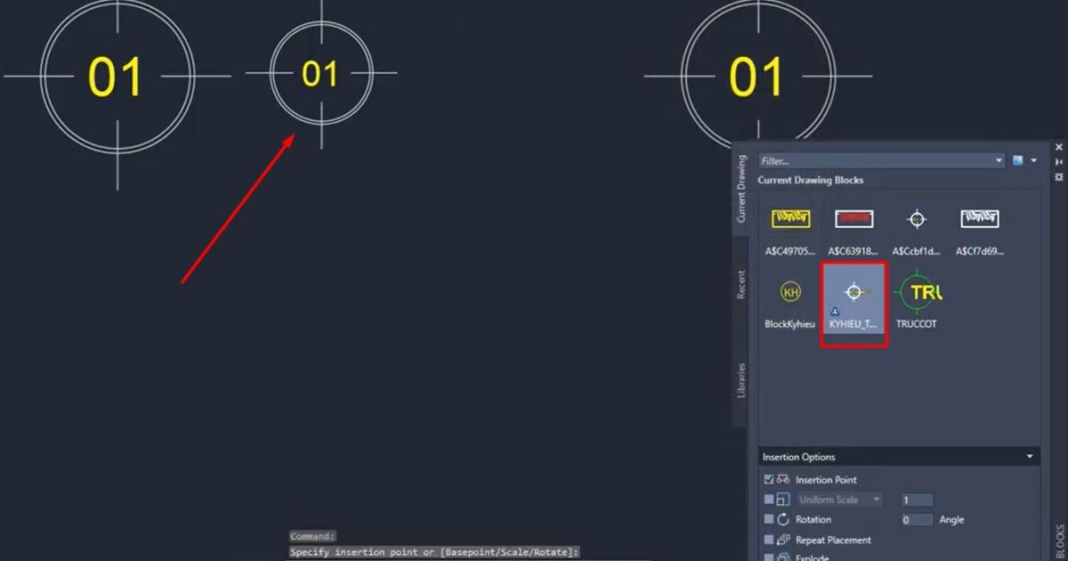 3 bước tạo Block tự động thay đổi theo tỷ lệ Annotative trong AutoCAD