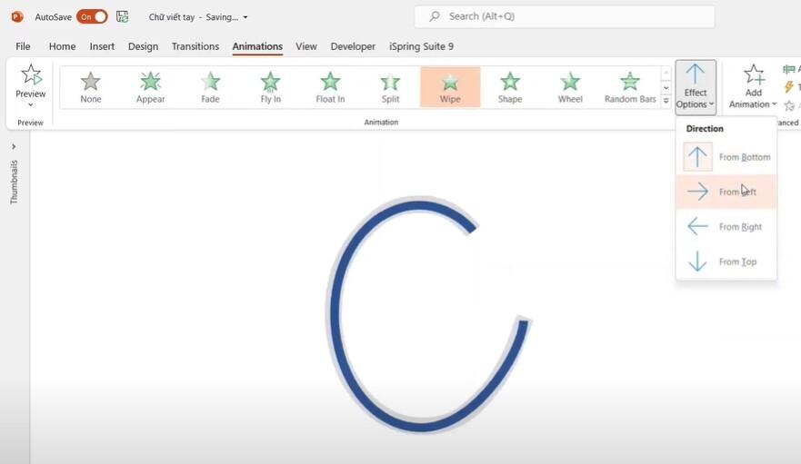 Hướng dẫn cách tạo hiệu ứng Powerpoint như viết chữ bằng tay