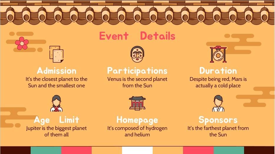 Tặng 40 slide và background powerpoint màu cam cực bắt mắt