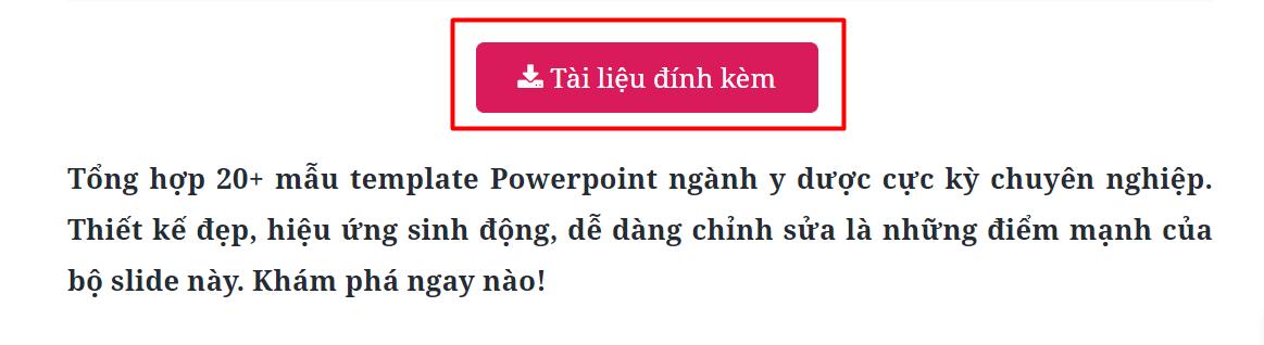 Chia sẻ 20+ template Powerpoint ngành y dược cực chuyên nghiệp