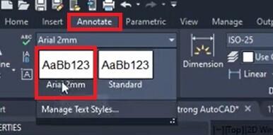 Cách thiết lập Textstyle cho đúng và đẹp để viết chữ trong AutoCAD