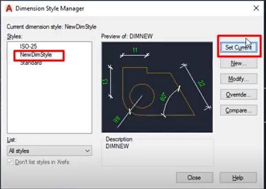 Hướng dẫn cách chuẩn nhất để thiết lập Dimstyle trong AutoCAD