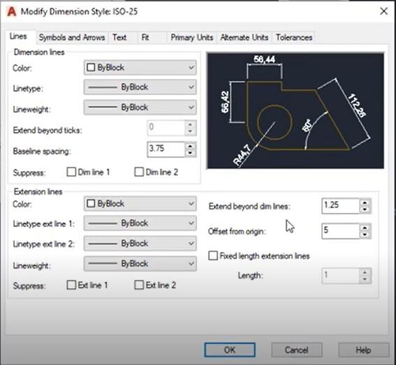 Hướng dẫn cách chuẩn nhất để thiết lập Dimstyle trong AutoCAD