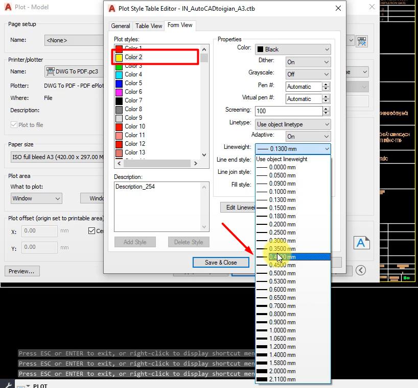 3 bước thiết lập và in ấn bản vẽ AutoCAD chuẩn đẹp chuyên nghiệp