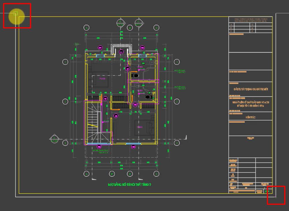 3 bước thiết lập và in ấn bản vẽ AutoCAD chuẩn đẹp chuyên nghiệp