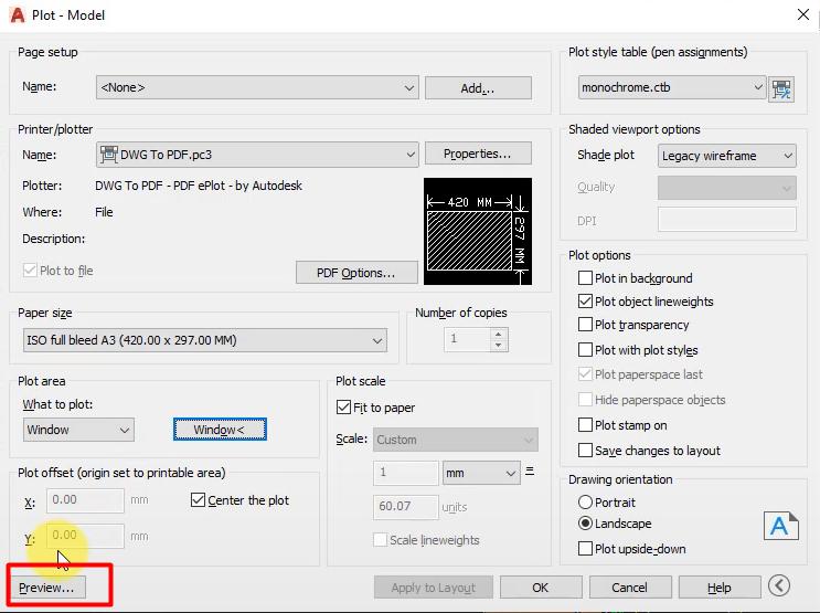 3 bước thiết lập và in ấn bản vẽ AutoCAD chuẩn đẹp chuyên nghiệp