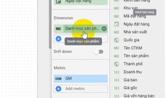 Truy vấn dữ liệu (Get Insights from Data) trong Google Data Studio