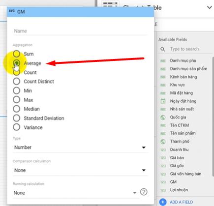 Truy vấn dữ liệu (Get Insights from Data) trong Google Data Studio