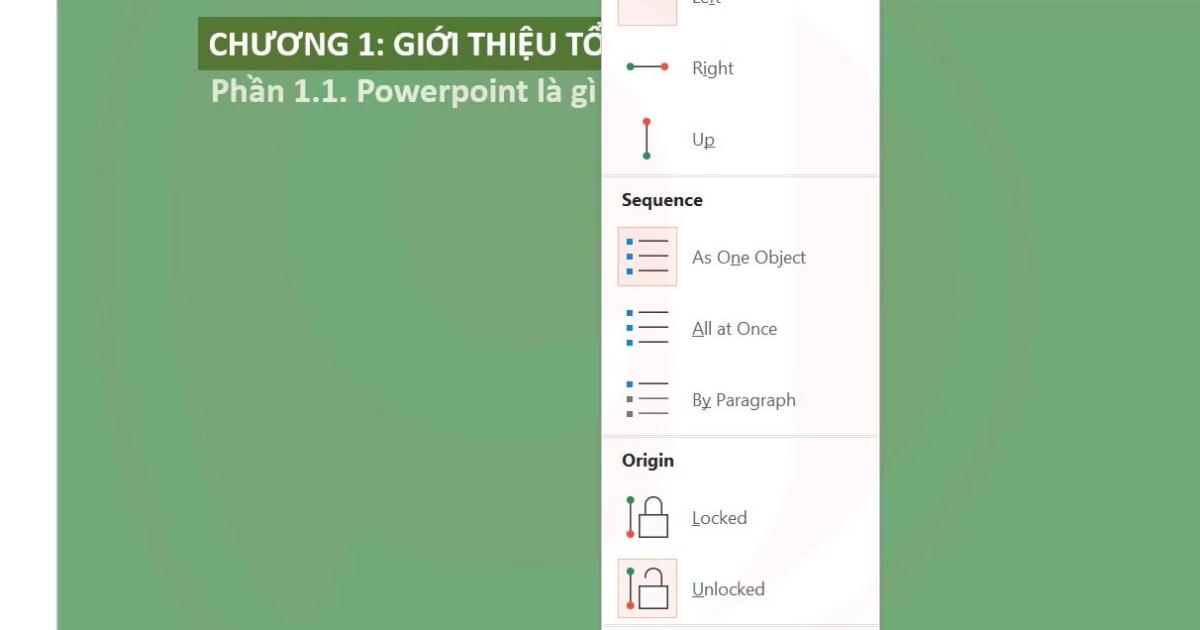 Ứng dụng hiệu ứng Powerpoint Line Path trong thiết kế slide