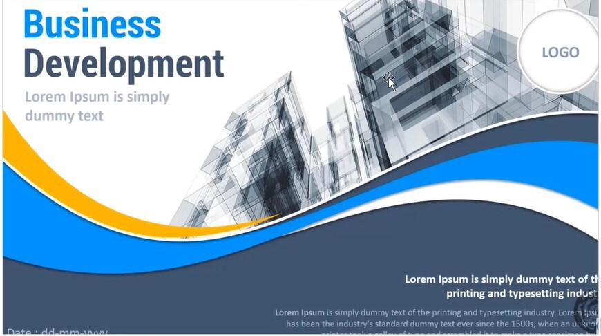 Hướng dẫn cách vẽ đường uốn lượn trong slide Powerpoint