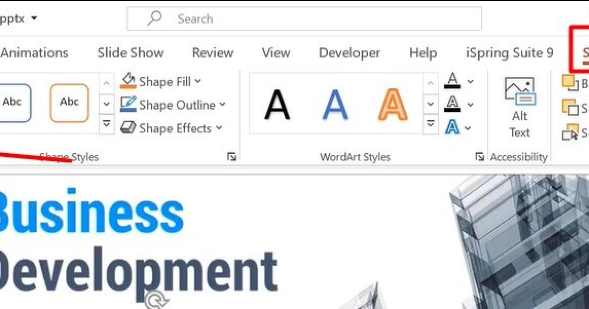 Hướng dẫn cách vẽ đường uốn lượn trong slide Powerpoint
