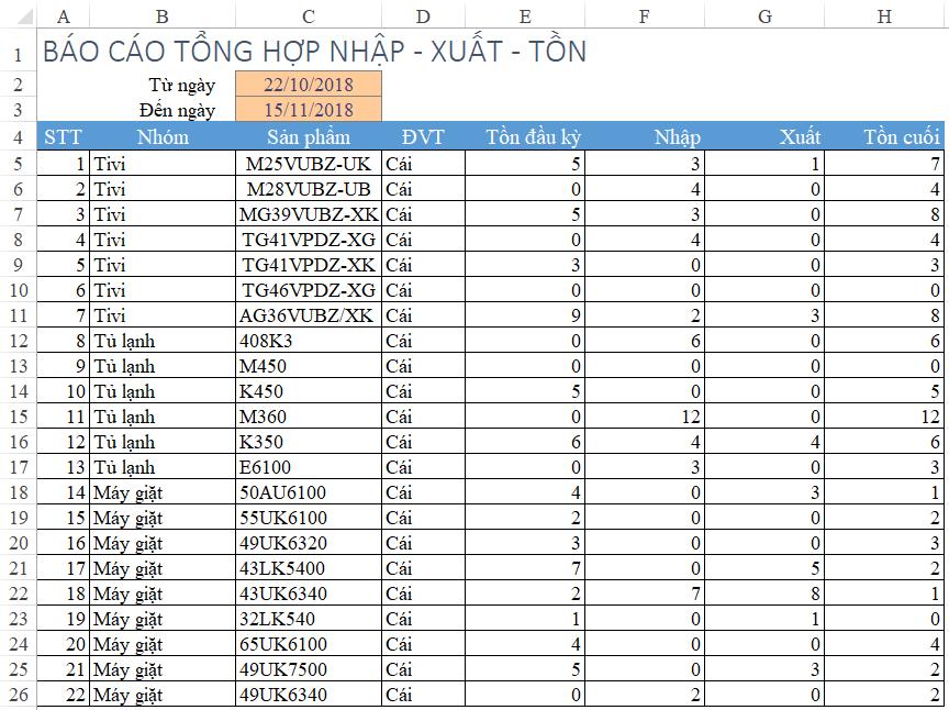 file Excel thực hành xóa bỏ công thức