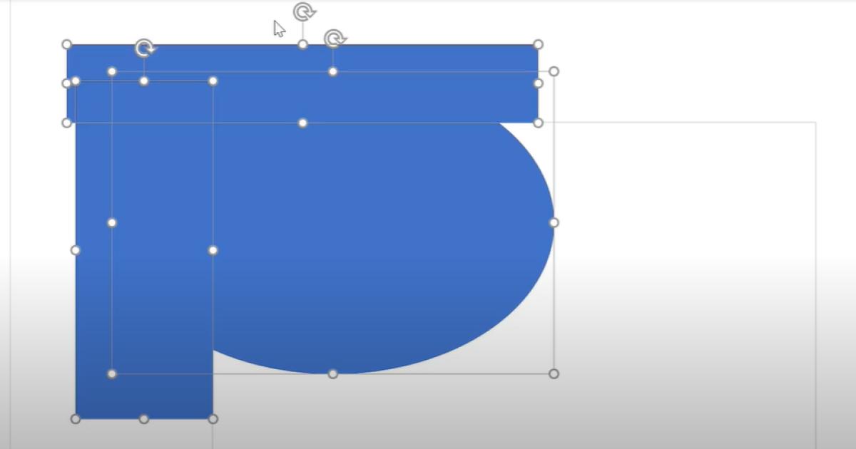 Xóa bỏ các chi tiết thừa nằm ngoài khung thiết kế Powerpoint