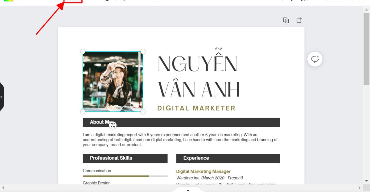 Hướng dẫn 4 bước tạo CV trên Canva đẹp mắt và chuyên nghiệp