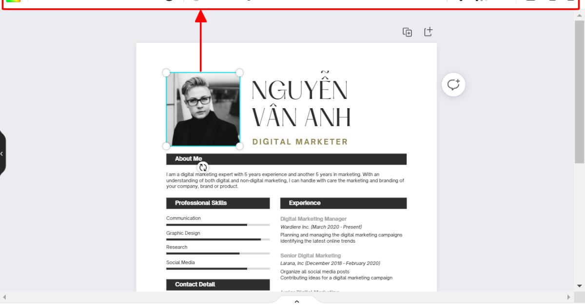 Hướng dẫn 4 bước tạo CV trên Canva đẹp mắt và chuyên nghiệp