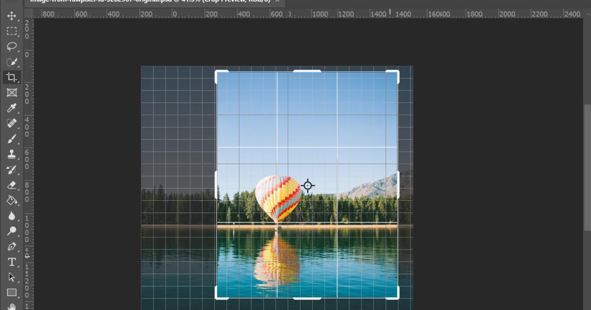 Hướng dẫn cách cắt ảnh siêu nhanh siêu đơn giản trong Photoshop