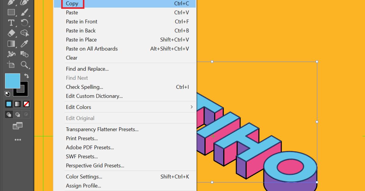Hướng dẫn cách tạo hiệu ứng chữ 3D trong AI cực đơn giản