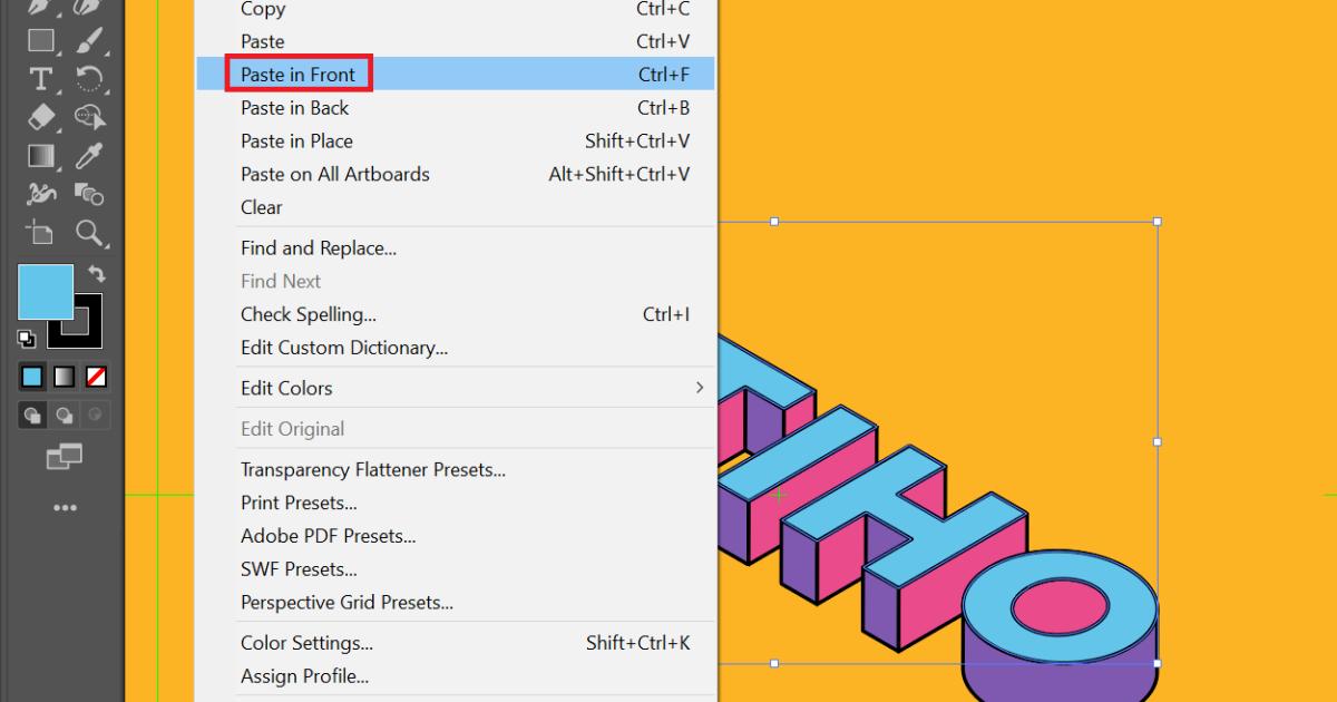 Hướng dẫn cách tạo hiệu ứng chữ 3D trong AI cực đơn giản