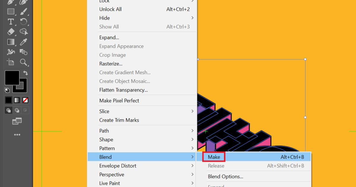 Hướng dẫn cách tạo hiệu ứng chữ 3D trong AI cực đơn giản