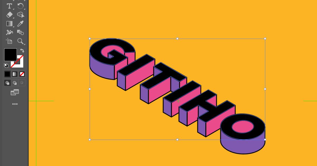 Hướng dẫn cách tạo hiệu ứng chữ 3D trong AI cực đơn giản