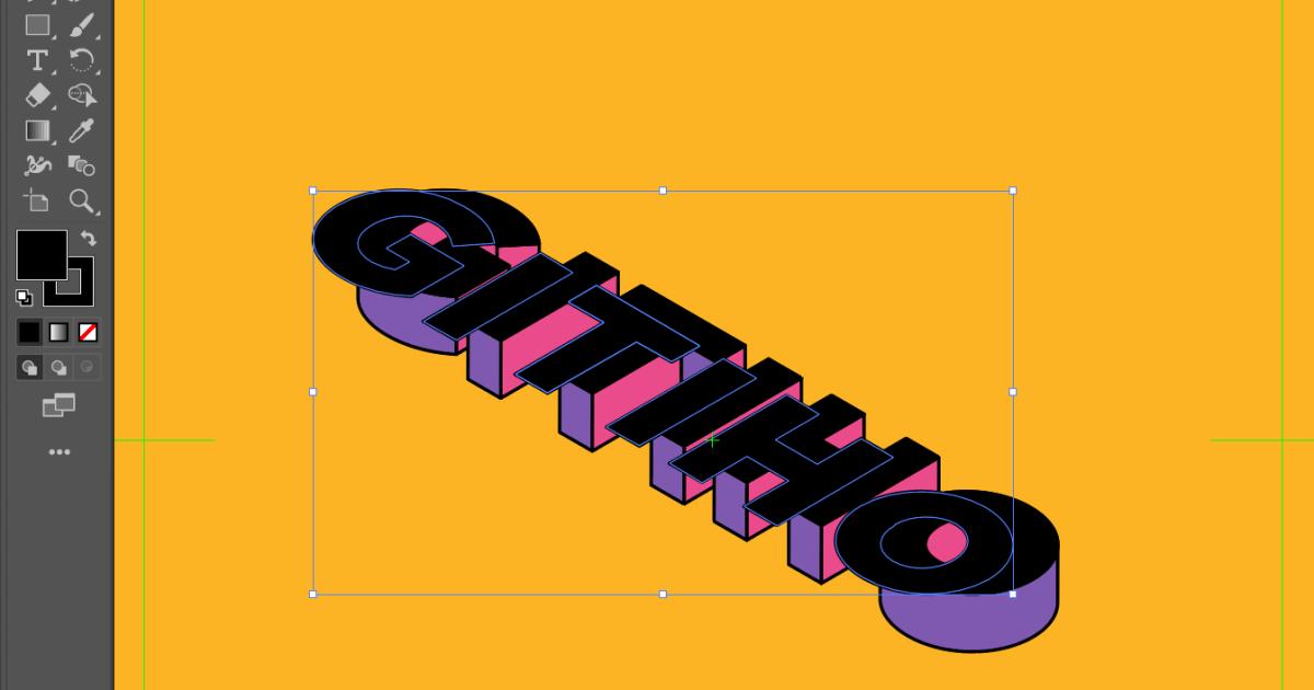 Hướng dẫn cách tạo hiệu ứng chữ 3D trong AI cực đơn giản