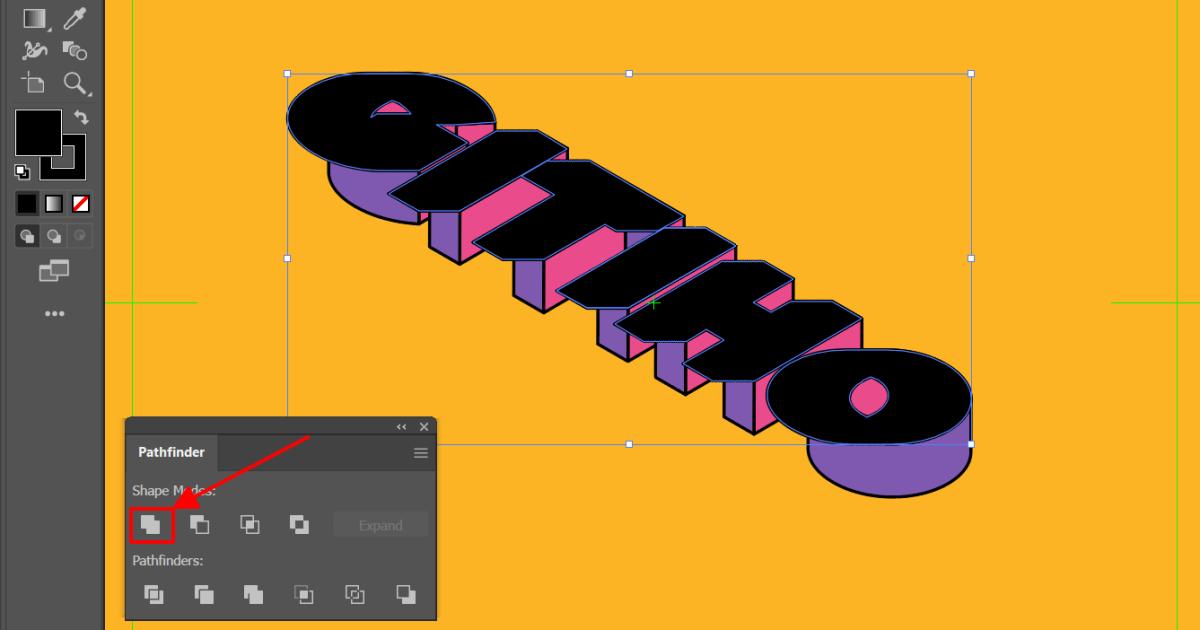 Hướng dẫn cách tạo hiệu ứng chữ 3D trong AI cực đơn giản