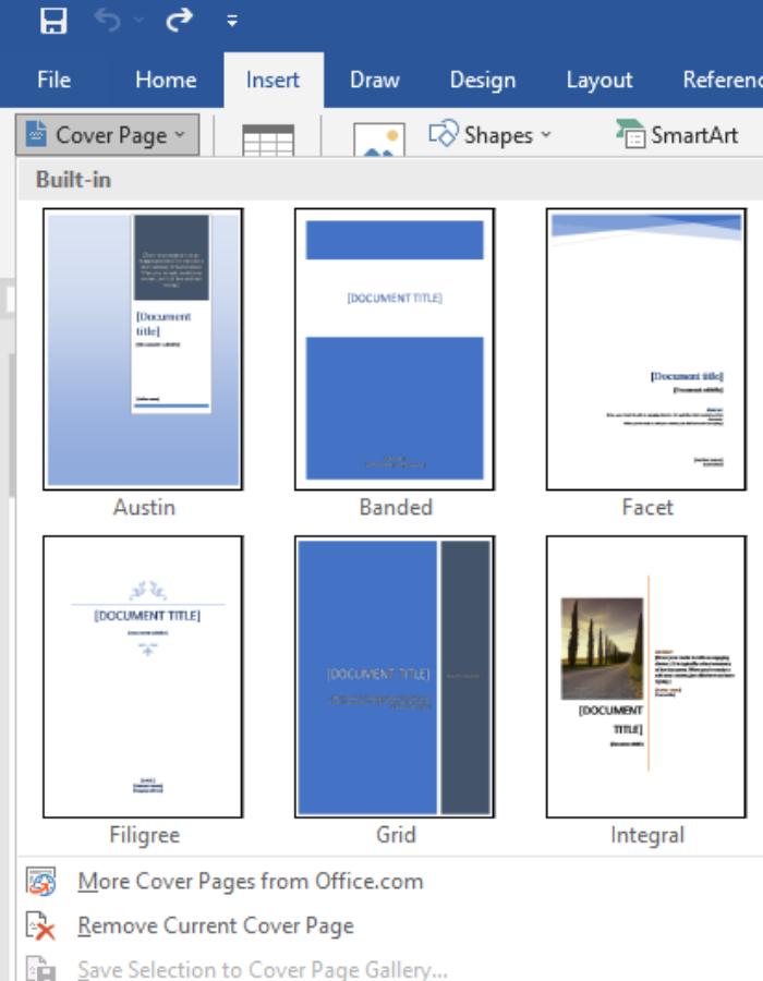 Thẻ Insert và các chức năng trong Microsoft Word, bạn biết chưa?