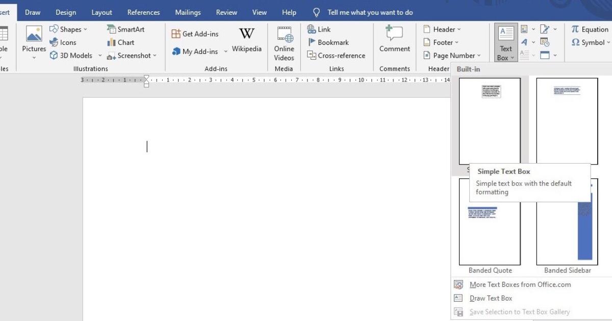 Thẻ Insert và các chức năng trong Microsoft Word, bạn biết chưa?