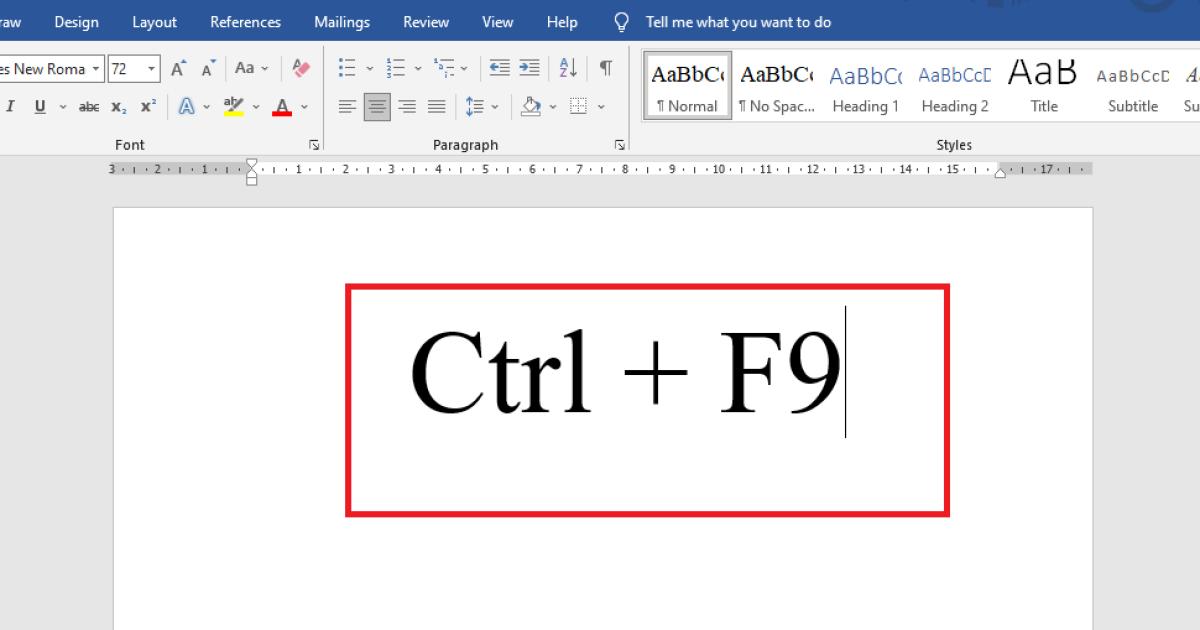 Khắc phục đánh số trang bị lỗi trong Word 1