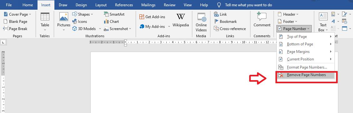 Khắc phục đánh số trang bị lỗi trong Word 3.1