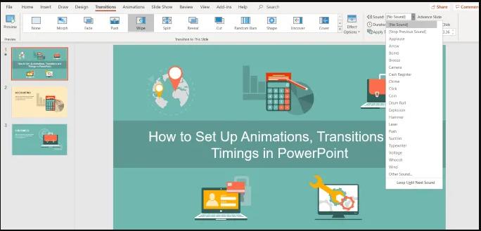 Thêm hiệu ứng âm thanh