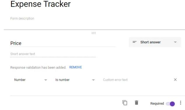 Cách tự động tính toán các khoản chi tiêu với Google Sheets và Google Form