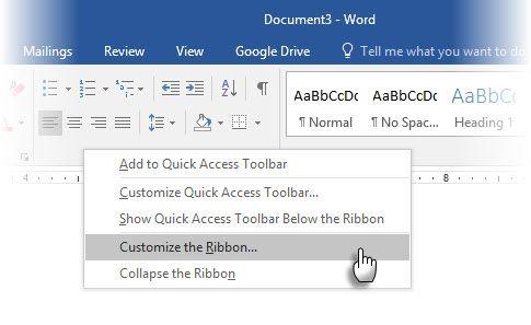 sử dụng phím tắt trên bàn phím Microsoft Word để tạo danh sách