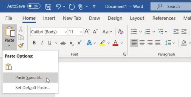 Chèn một trang tính Excel dưới dạng một đối tượng nhúng