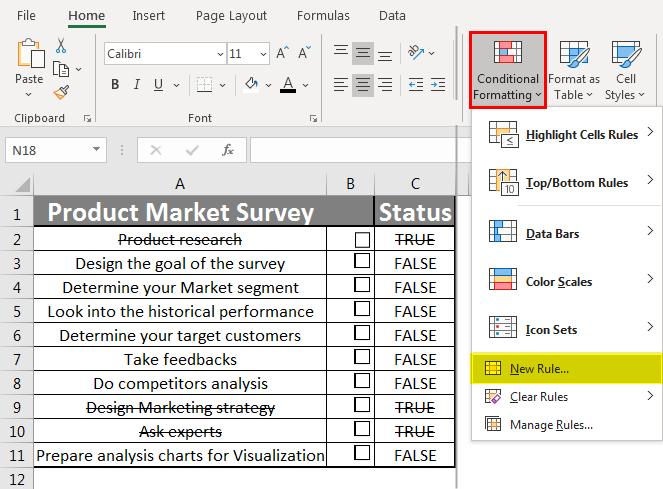 Hướng dẫn chi tiết cách tạo Checklist tương tác trong Excel