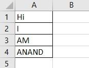 hàm Input đọc và sao chép đầu vào trang tính excel