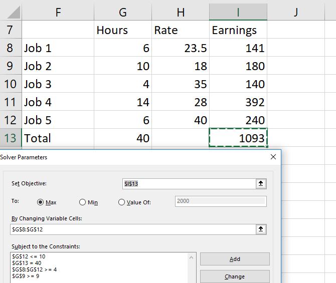 Cách sử dụng Goal Seek và Solver trong Excel
