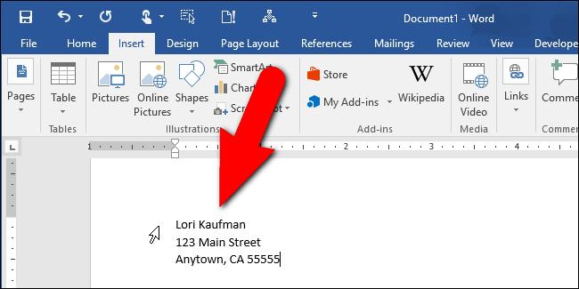 Cách chèn nhanh các khối văn bản trong Microsoft Word với AutoText