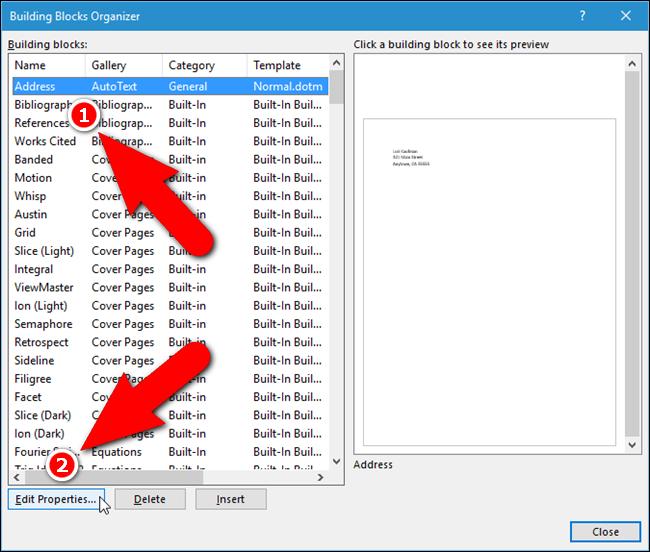Cách chèn nhanh các khối văn bản trong Microsoft Word với AutoText