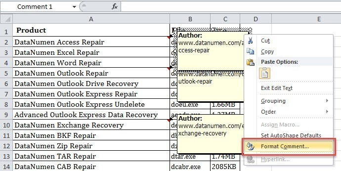 Change font of all comments in Excel Workbook: Have you ever wanted to change the font of all the comments in an Excel workbook? With this new feature, you can do just that. Choose the font that best fits your style and make all of your comments consistent and professional. No more boring and plain comments, add some personality to your spreadsheets.