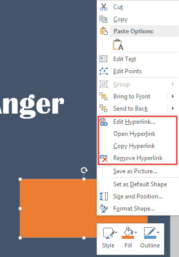 Cách chỉnh sửa liên kết đã chèn trong PowerPoint