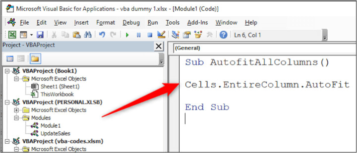 visual basic for dummy