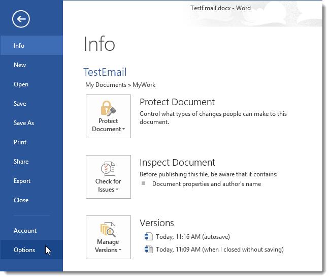 Hướng dẫn cách gửi Email trực tiếp trong Word