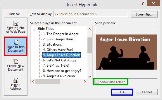 Cách liên kết giữa các slide trong PowerPoint