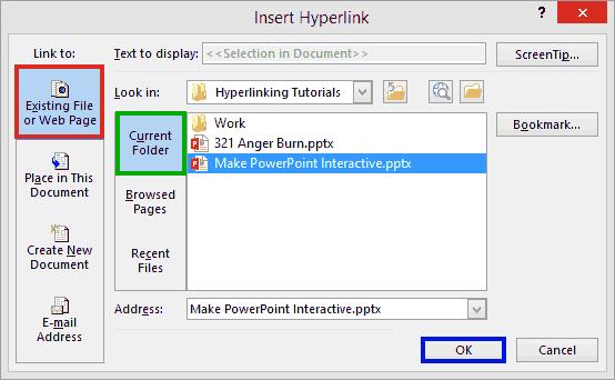 Cách liên kết tới bản trình chiếu khác trong PowerPoint