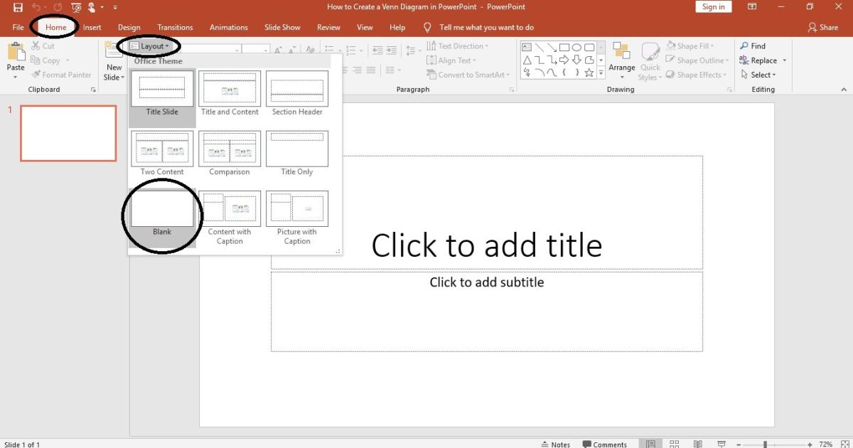 Hướng dẫn cách tạo sơ đồ Venn trong PowerPoint